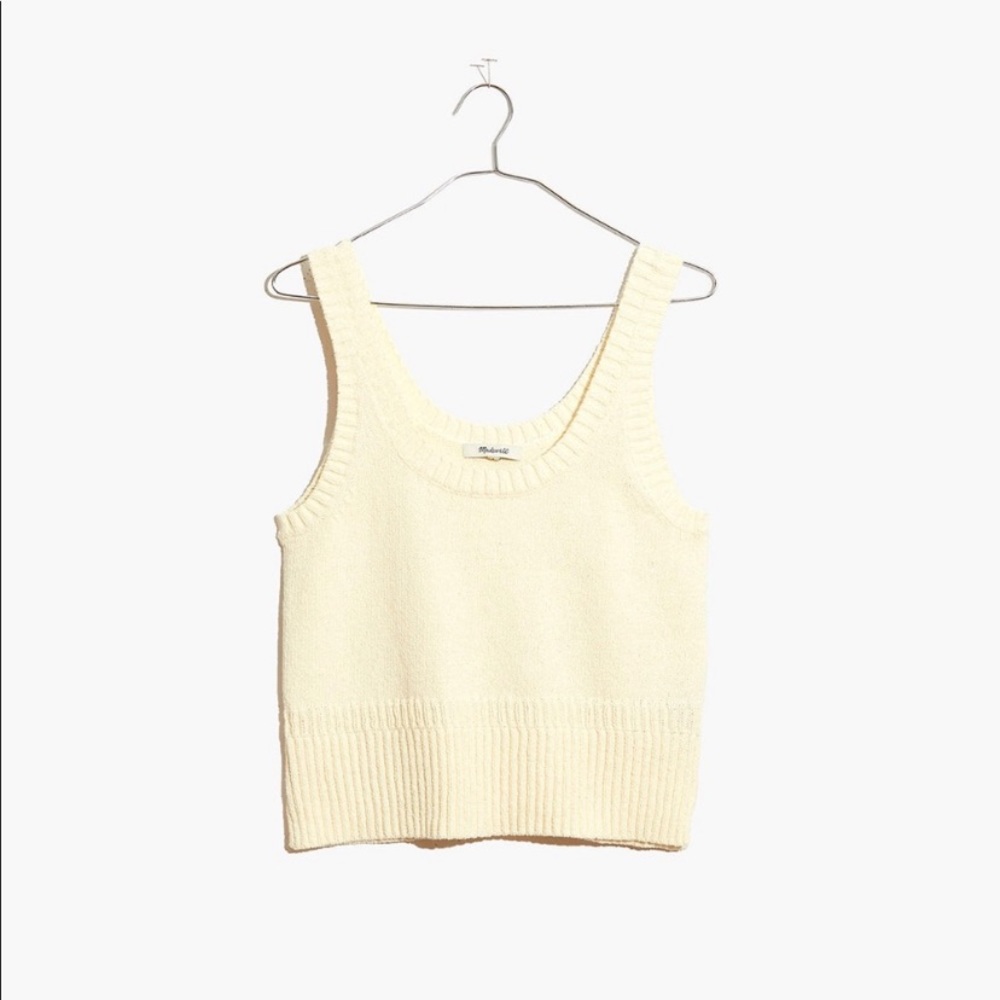 Madewell Minton Scoop Sweater Tank - Large